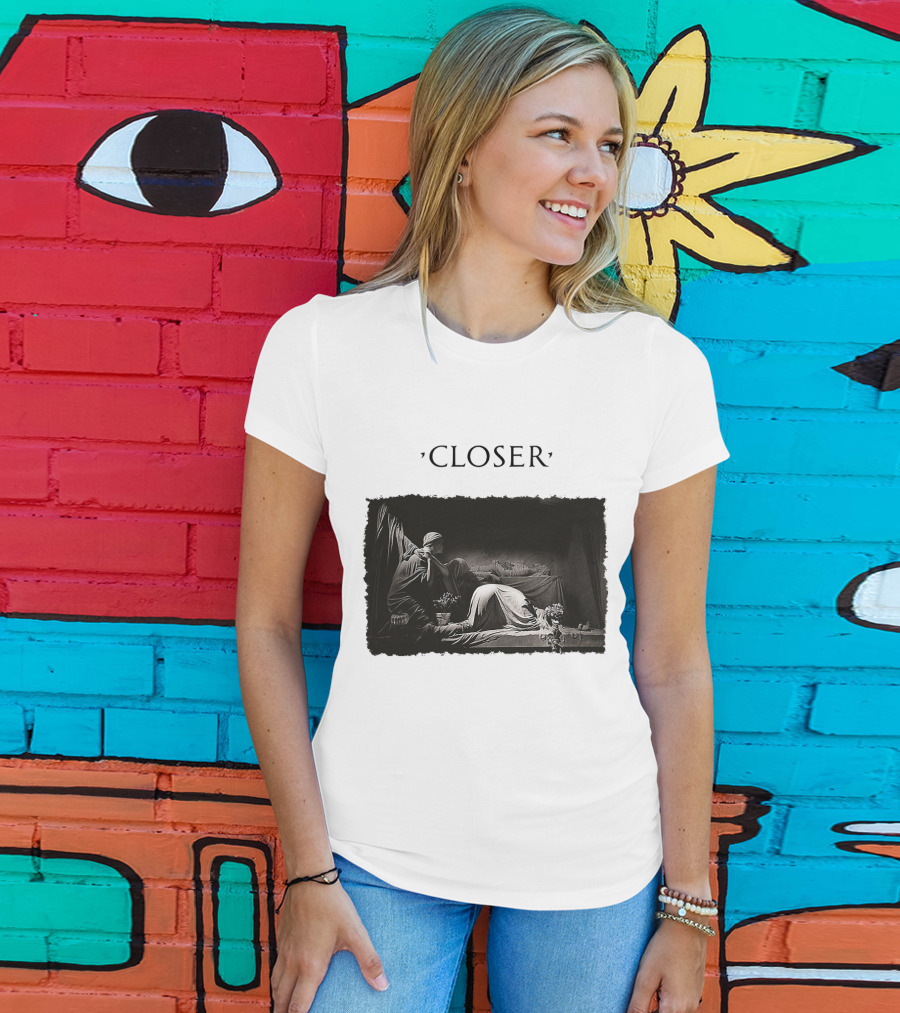 Joy Division Closer Album Cover Artistic Rendition T-Shirt
