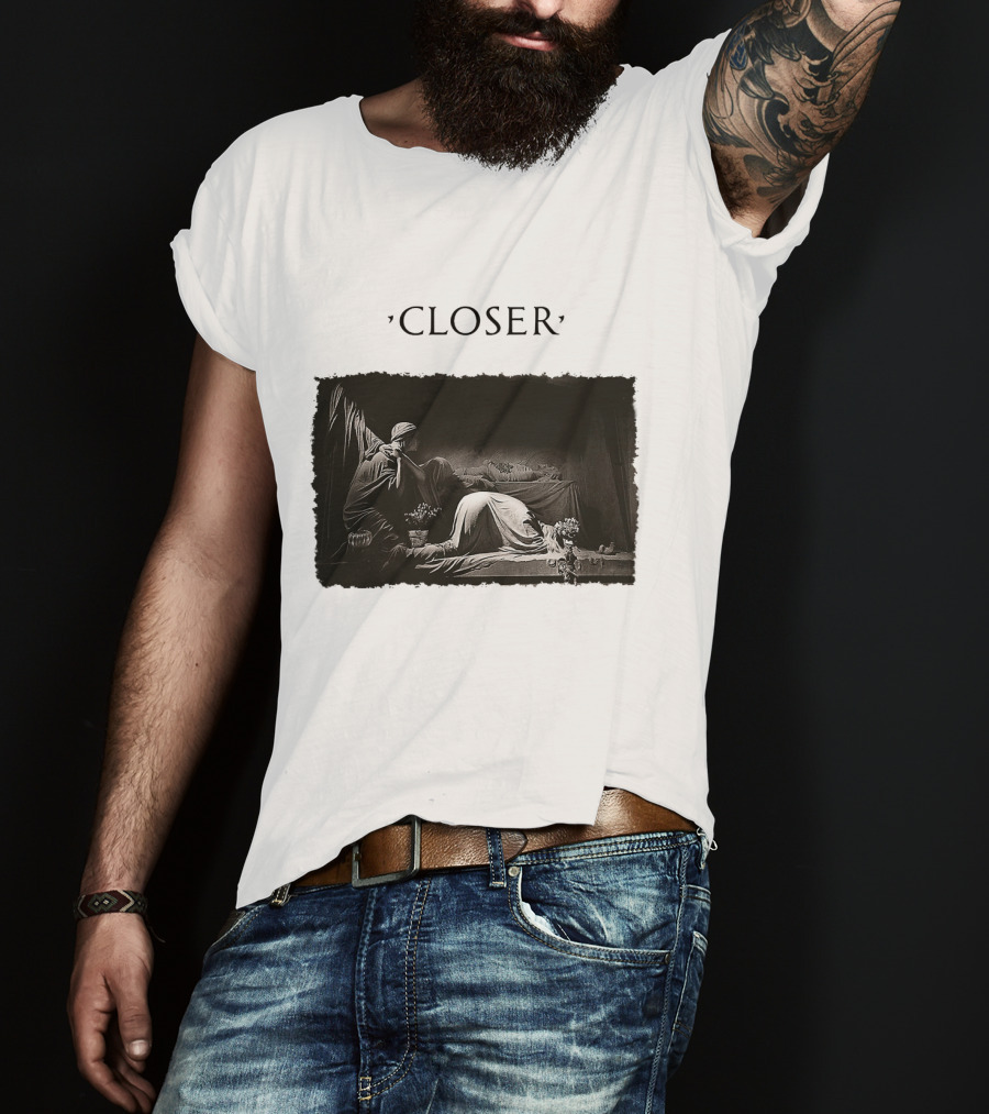 Joy Division Closer Album Cover Artistic Rendition T-Shirt