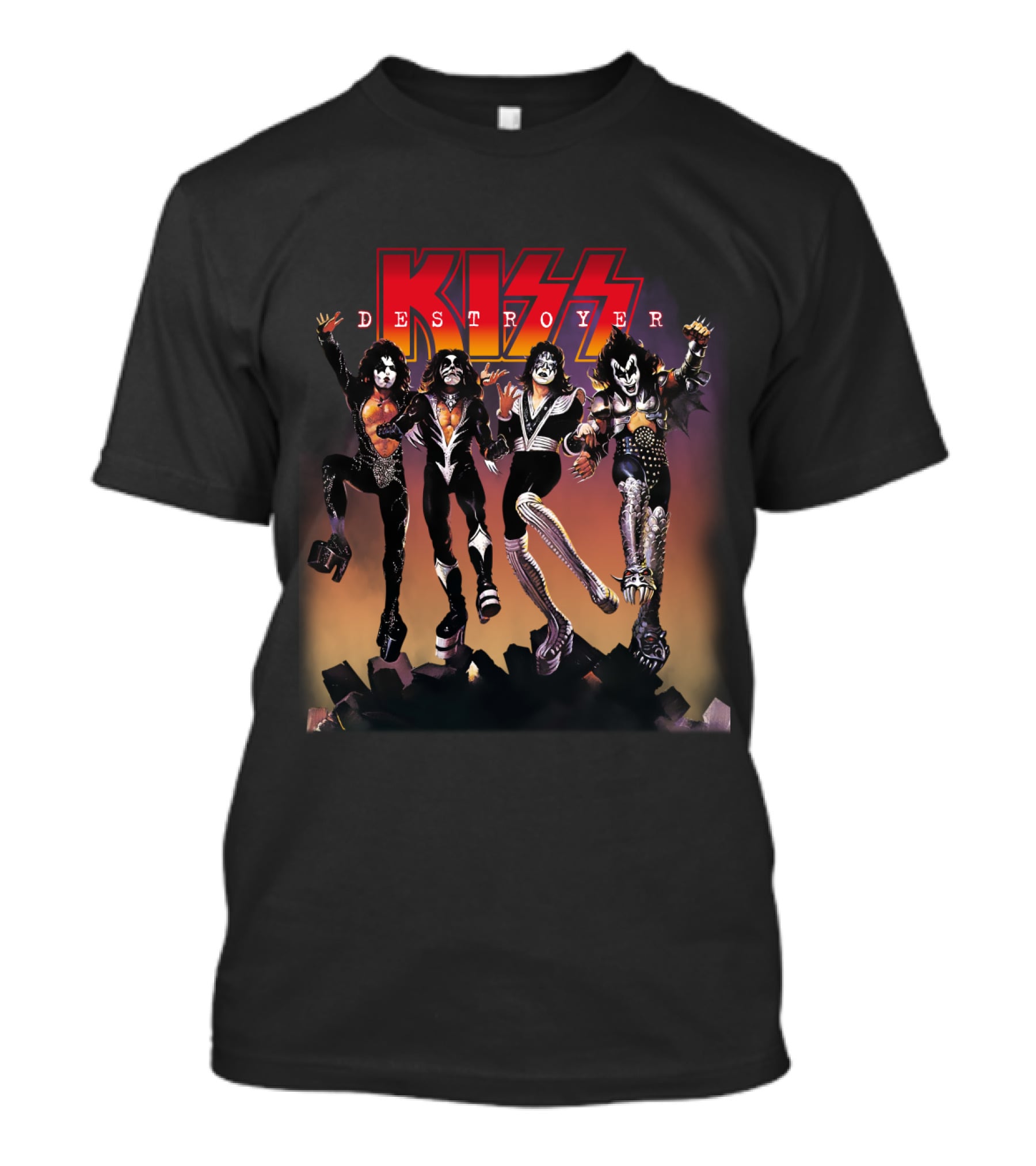 Kiss Destroyer Album Cover Art T-Shirt