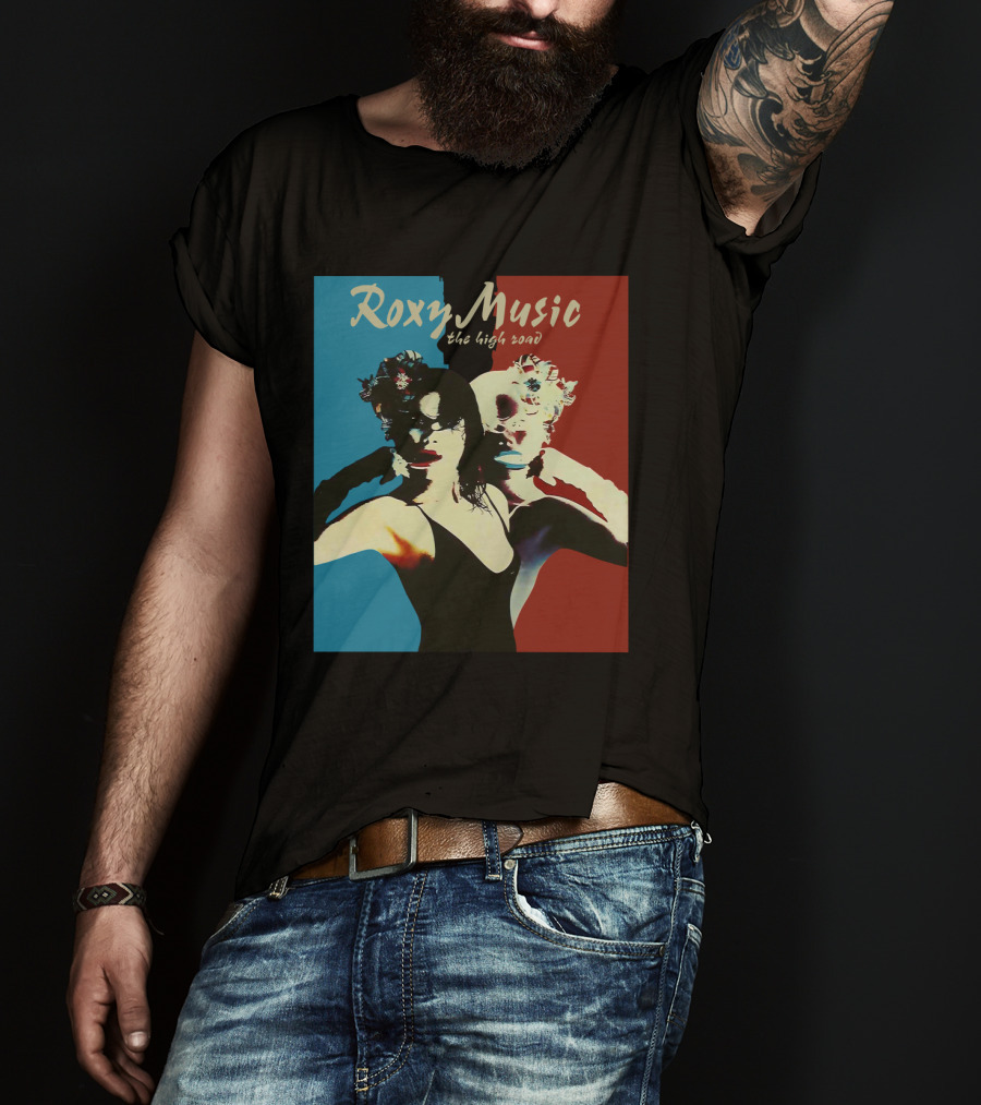 Roxy Music The High Road Dual-Tone T-Shirt