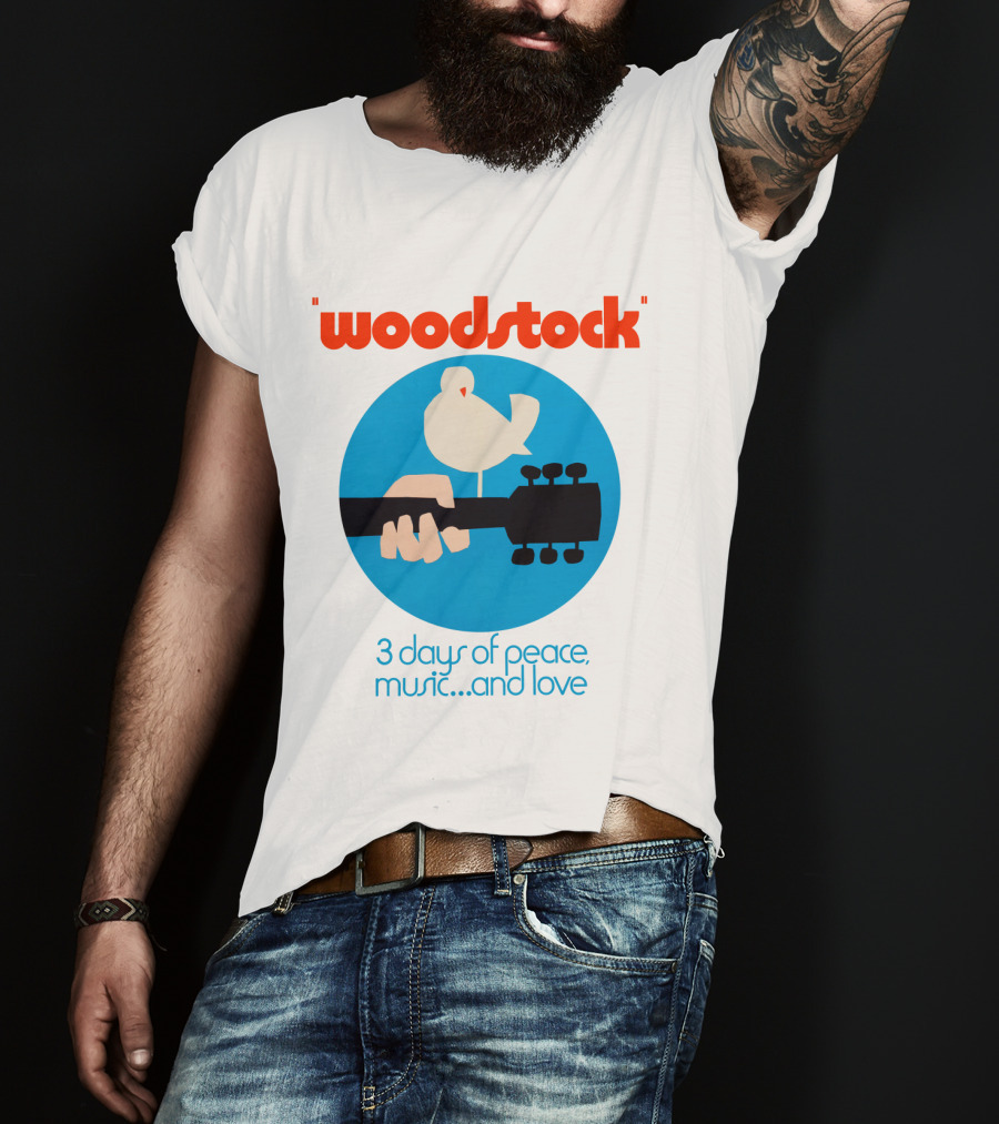 Woodstock 3 Days Of Peace Music And Love T-Shirt