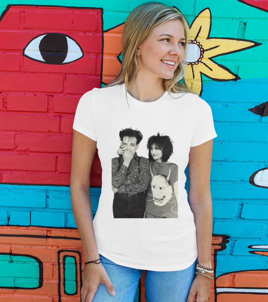 Satb 12 Hannya Mask And Gothic Fashion Influence T-Shirt