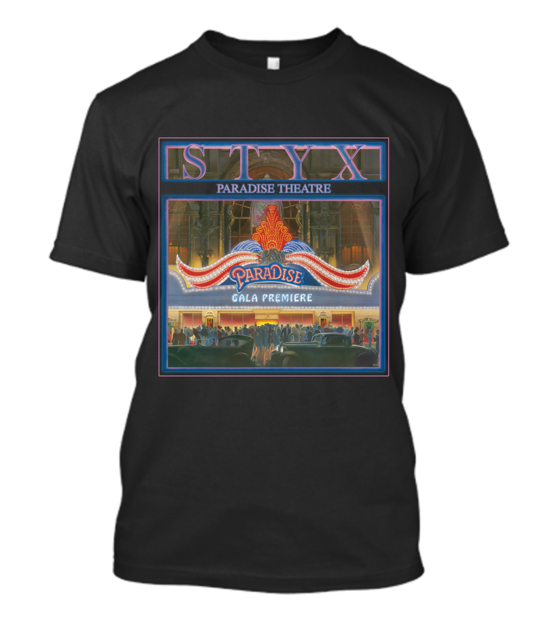 Styx Paradise Theatre Gala Premiere T-Shirt