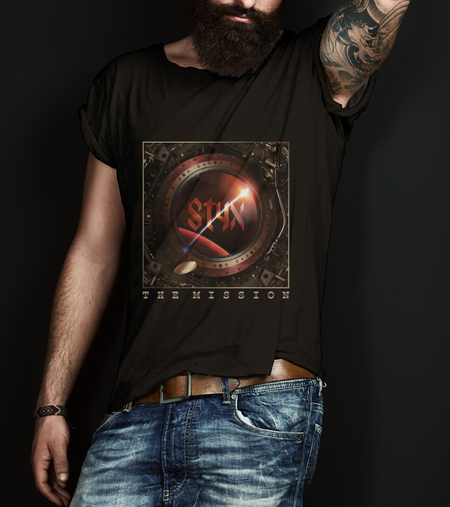 Styx The Mission Spacecraft Window T-Shirt