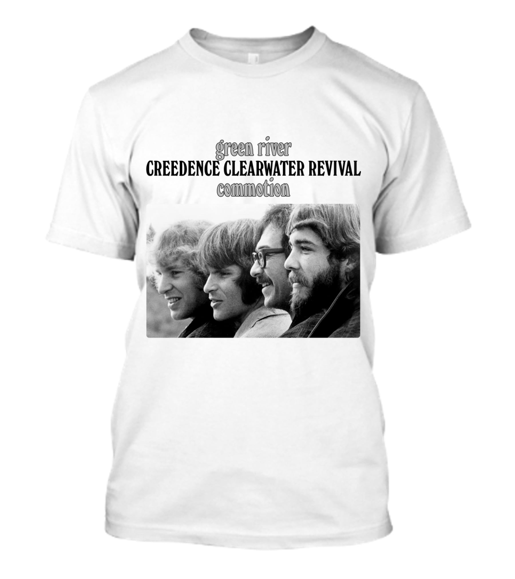 Green River Creedence Clearwater Revival Commotion T-Shirt
