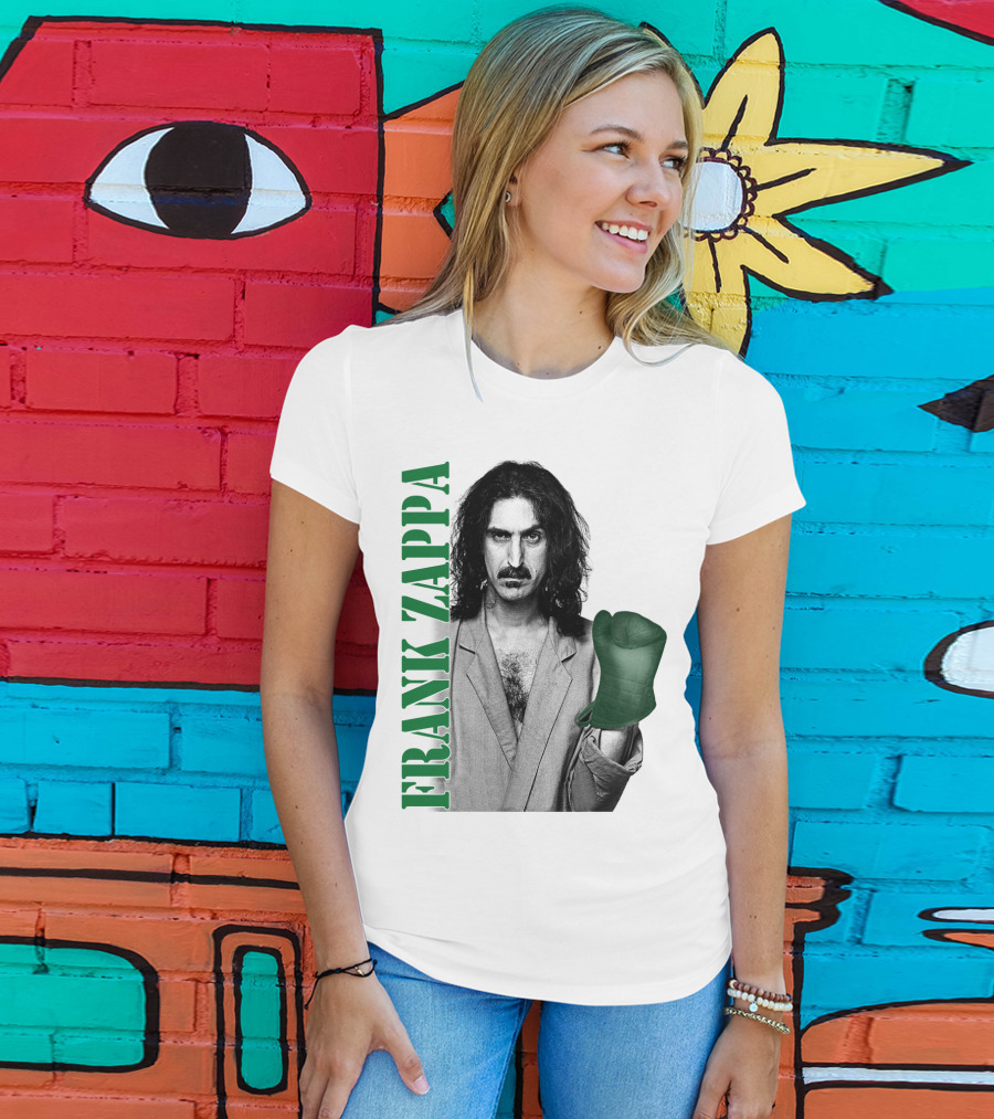 Frank Zappa Boxing Glove Fzp T-Shirt