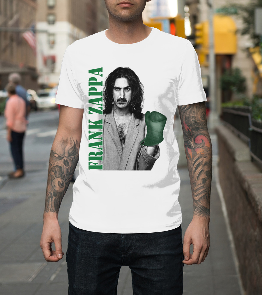Frank Zappa Boxing Glove Fzp T-Shirt