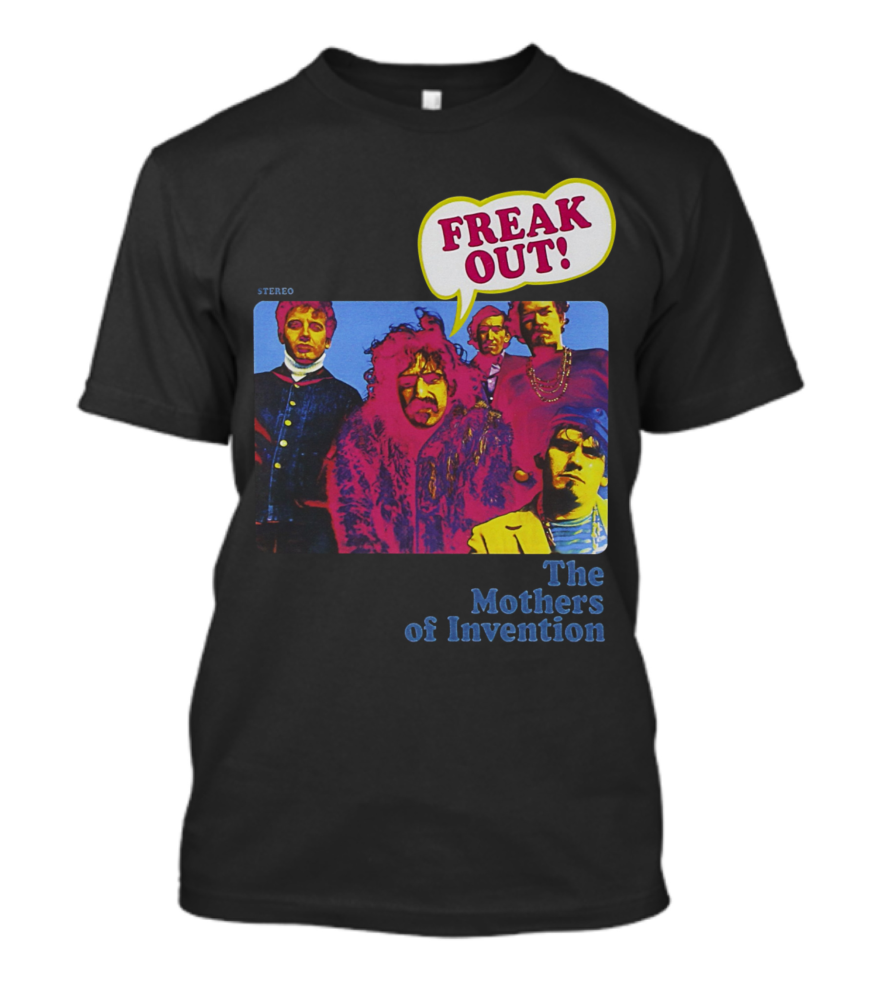 Freak Out The Mothers Of Invention Stereo T-Shirt