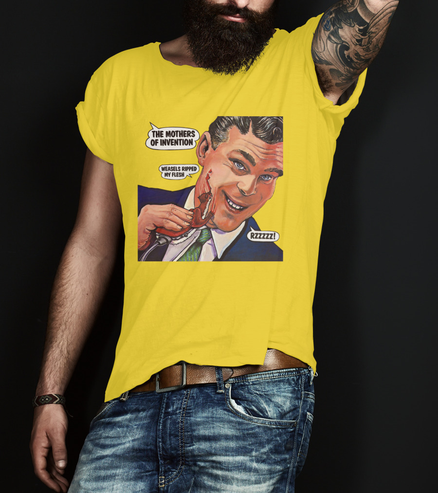The Mothers Of Invention Weasels Ripped My Flesh Rzzzzz! Tmoi T-Shirt