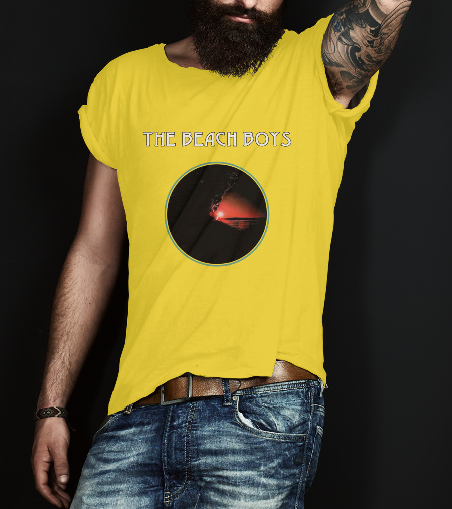 The Beach Boys Surfing Sunset Circle T-Shirt