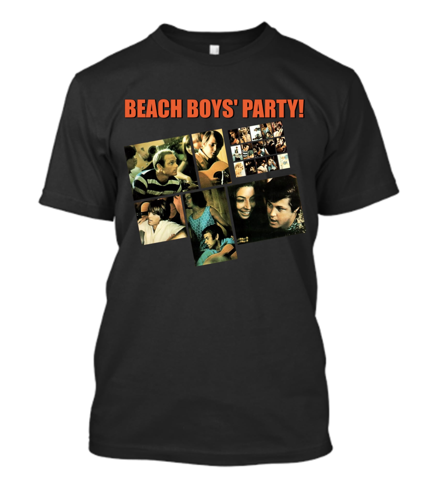 Beach Boys' Party! Album Collage Retro Theme Tbb T-Shirt