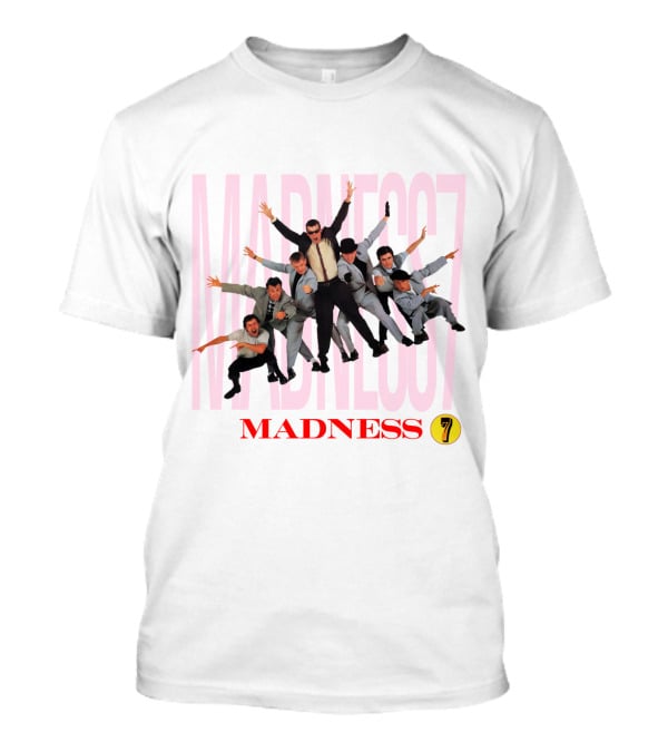 Madness 7 Band Group Pose T-Shirt