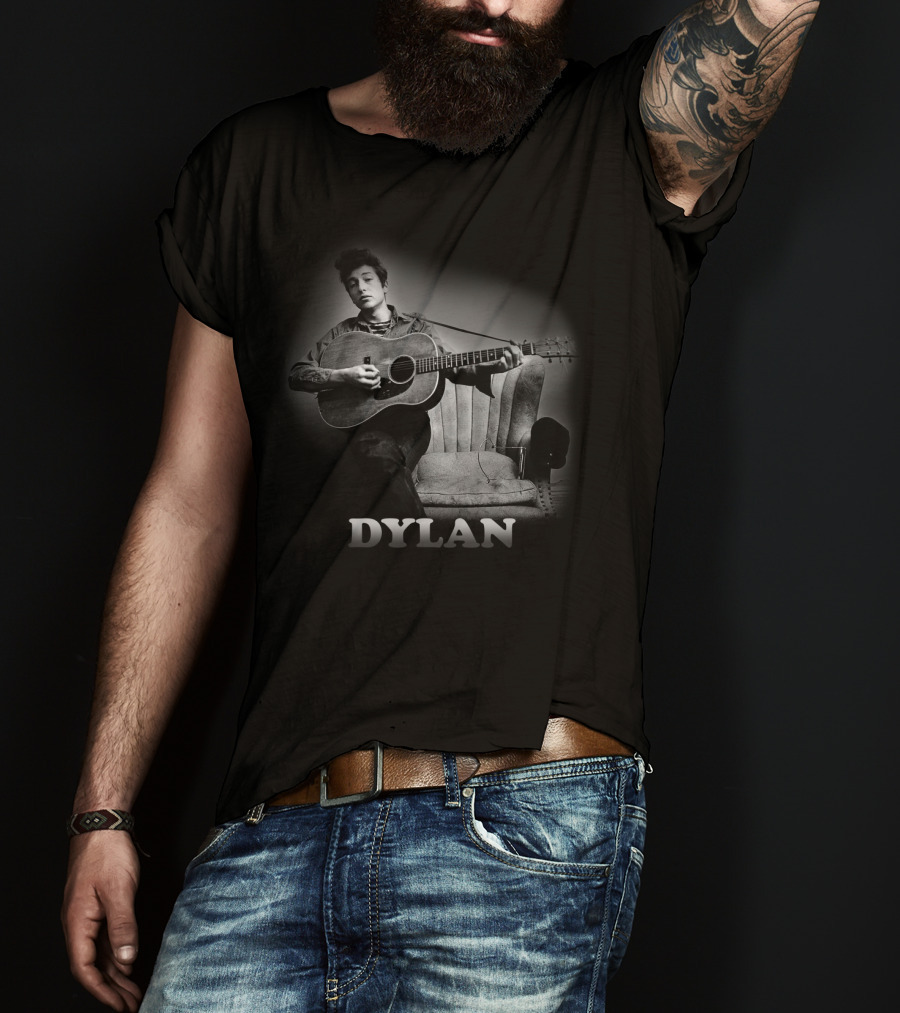 Dylan Acoustic Guitar Session T-Shirt