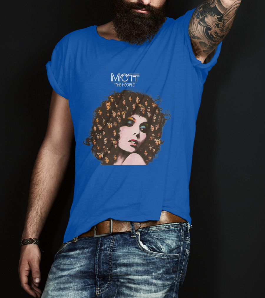 Mott The Hoople Vintage Band Collage T-Shirt