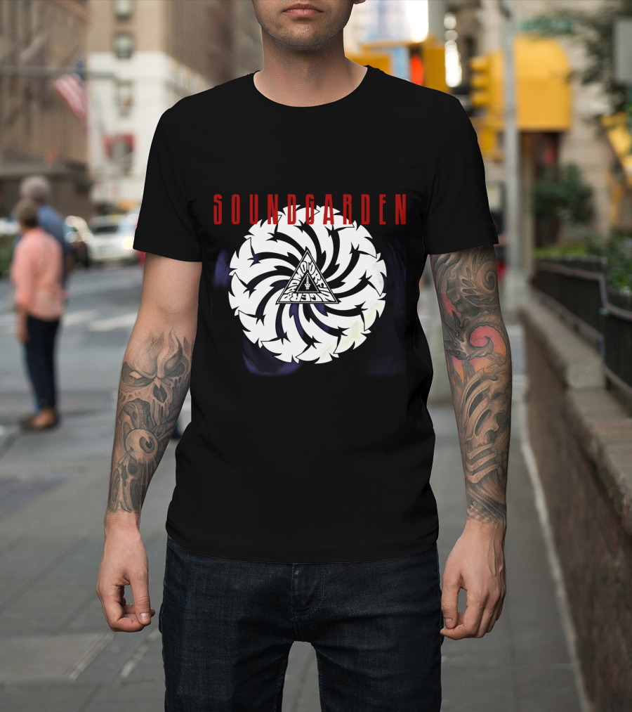 Soundgarden Badmotorfinger Spiral T-Shirt