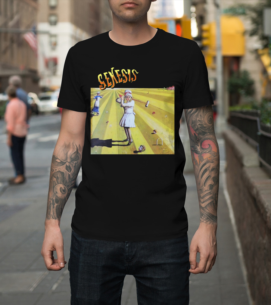 Genesis Croquet Vintage Art T-Shirt