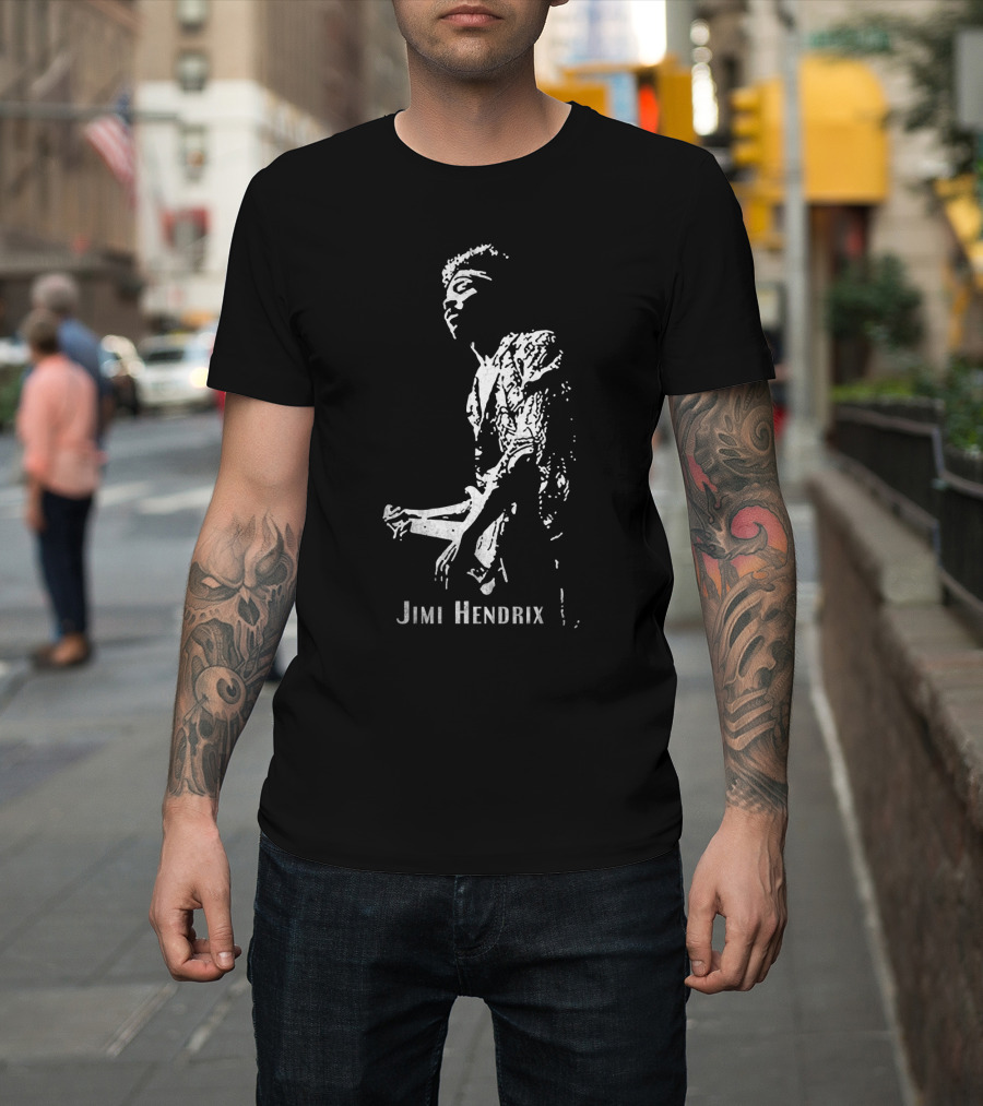Jimi Hendrix Silhouette T-Shirt