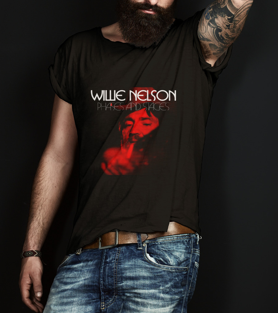 Willie Nelson Phases And Stages T-Shirt