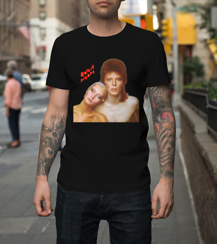 Bowie Pinups 24 Classic Album Cover T-Shirt