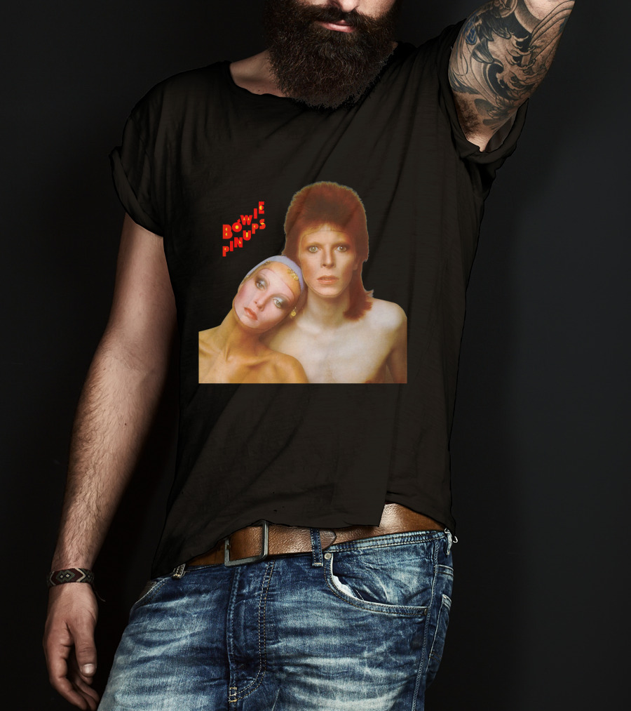 Bowie Pinups 24 Classic Album Cover T-Shirt
