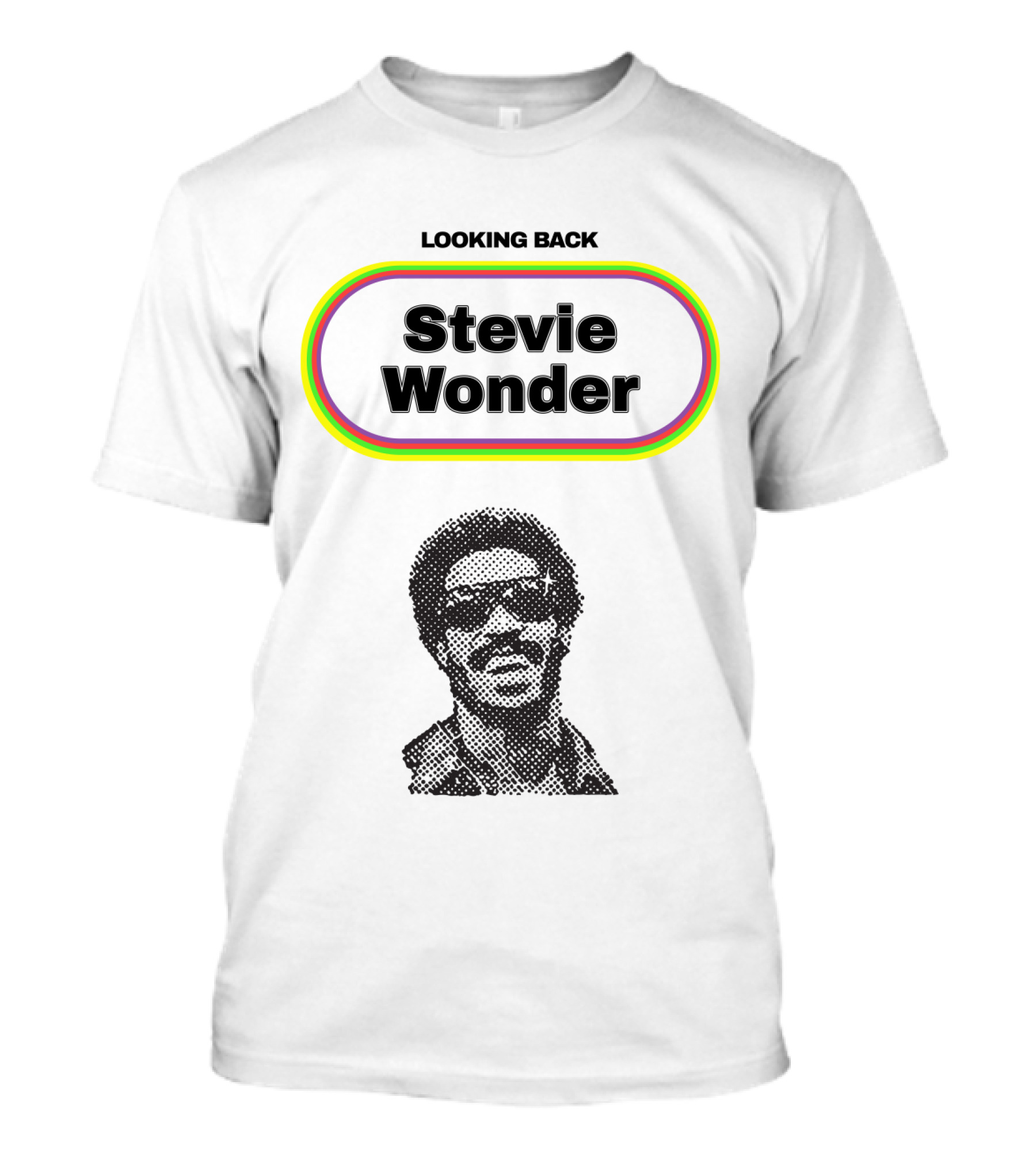 Looking Back Stevie Wonder T-Shirt