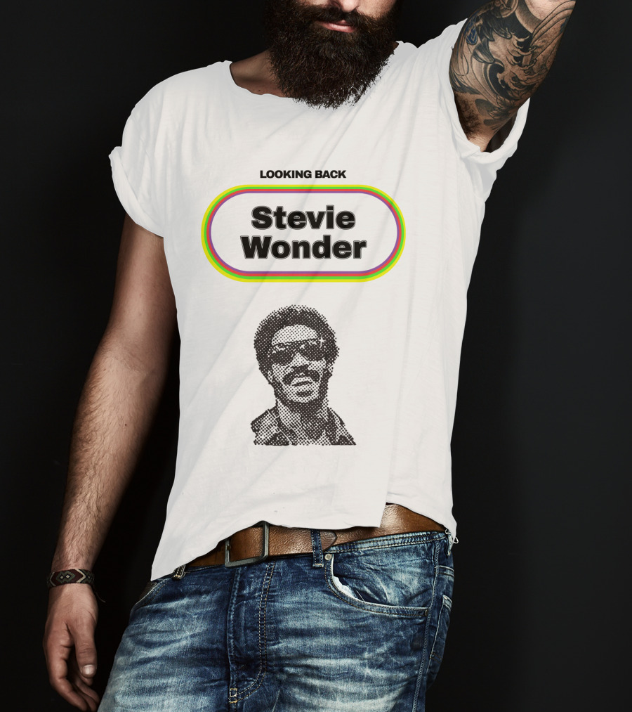 Looking Back Stevie Wonder T-Shirt