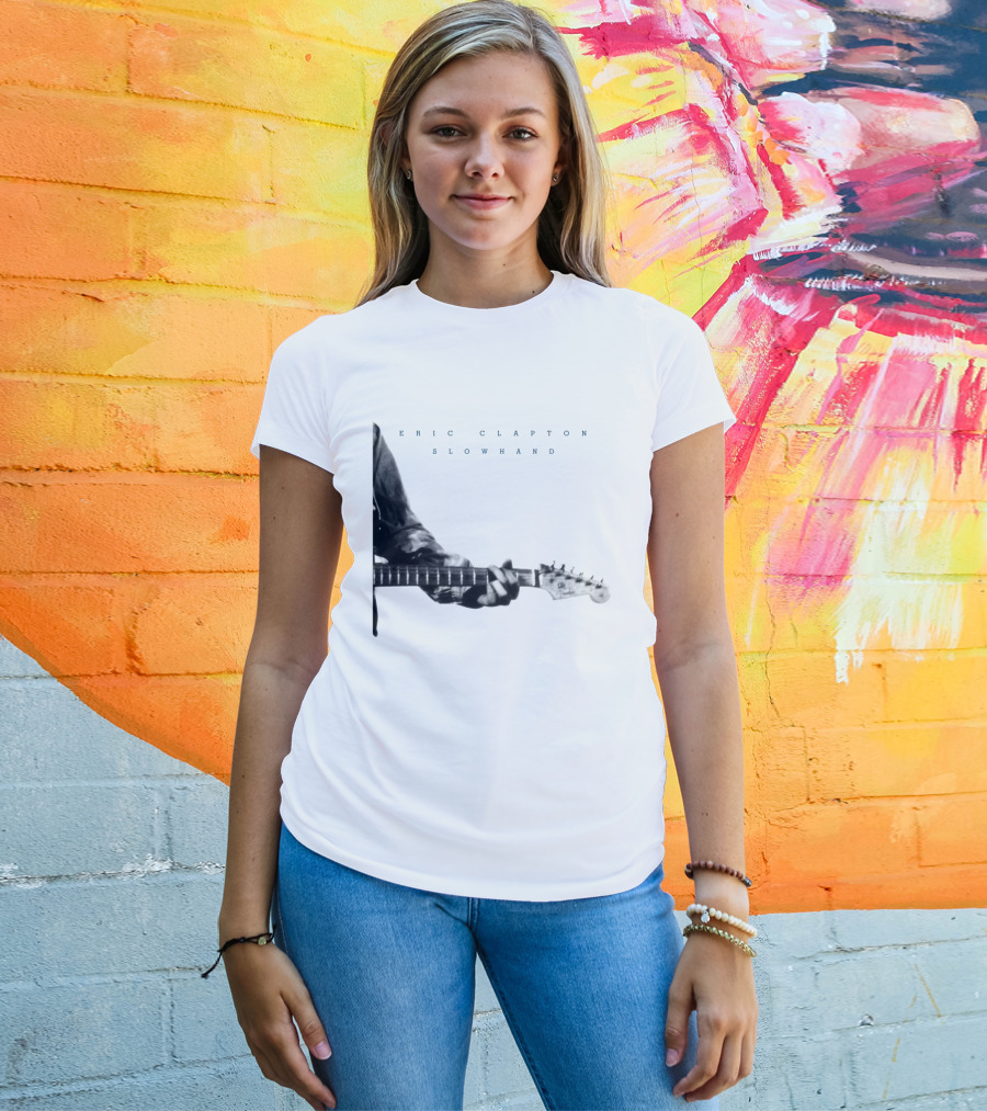 Eric Clapton Slowhand Album Cover Guitarist T-Shirt