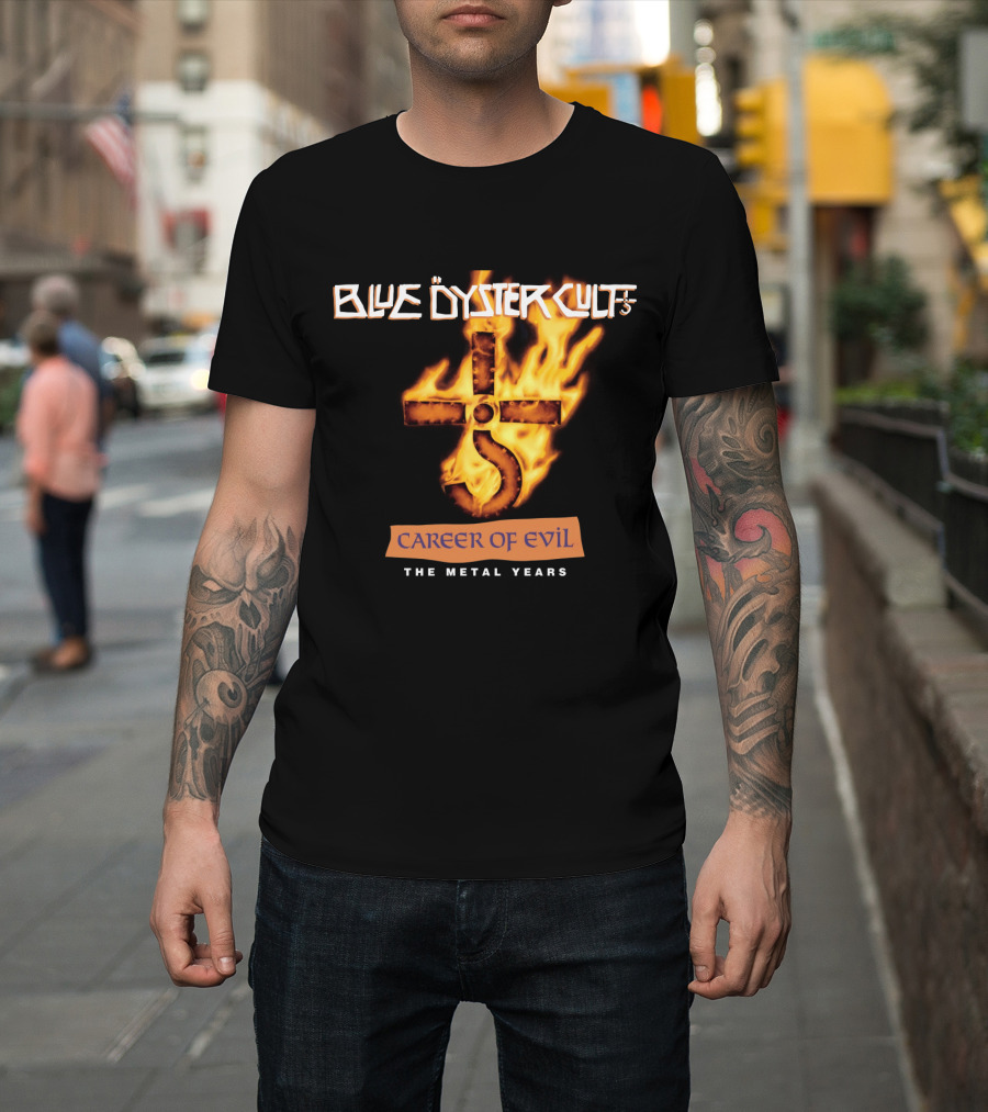 Blue Öyster Cult Career Of Evil The Metal Years T-Shirt