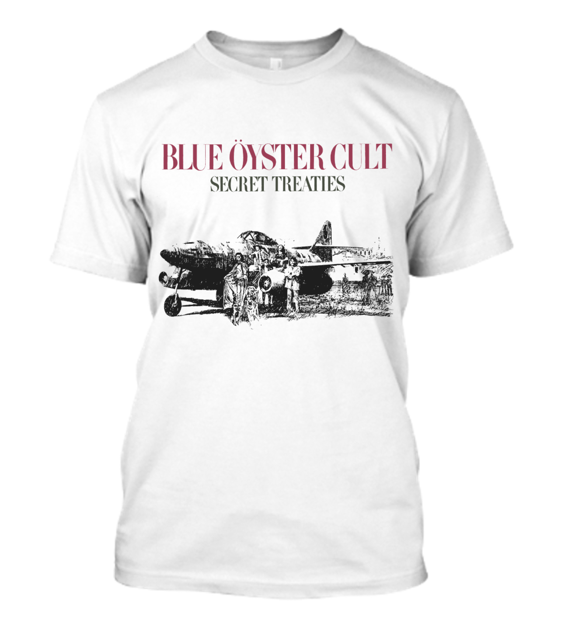 Blue Öyster Cult Secret Treaties Boc T-Shirt