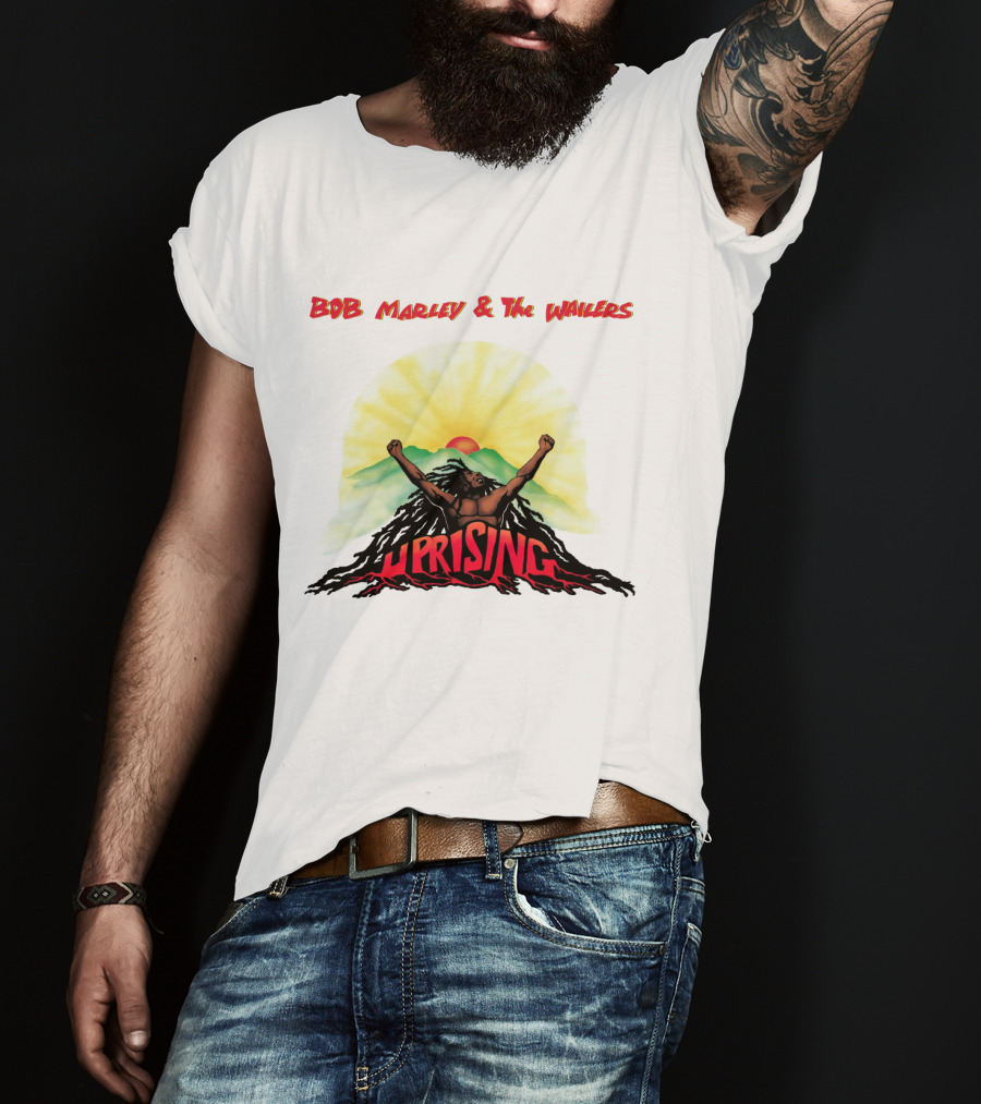 Bob Marley & The Wailers Uprising Sun Mountain Freedom T-Shirt