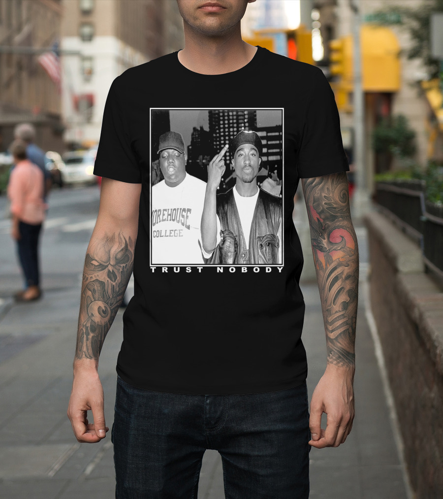 Trust Nobody Morehouse College Duo Retro T-Shirt