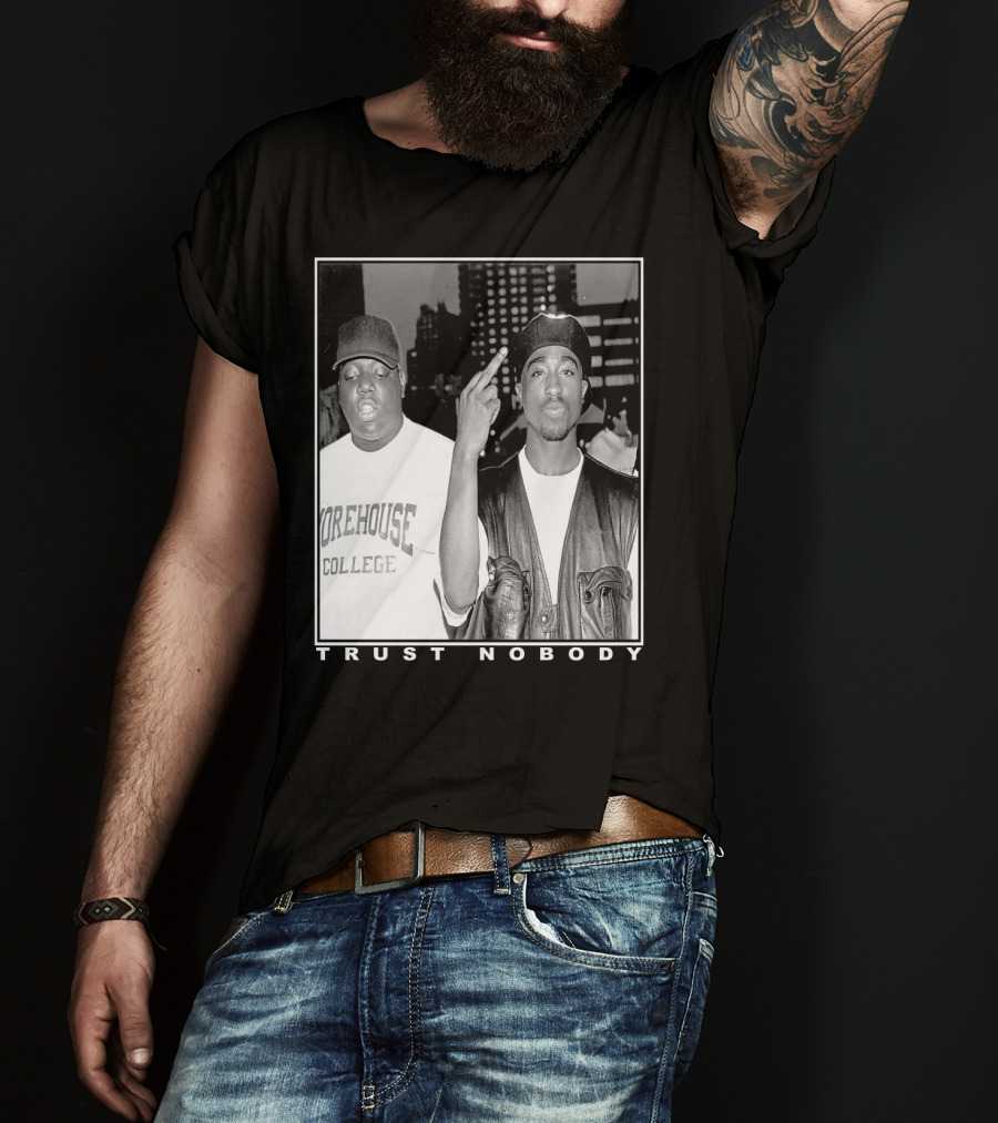 Trust Nobody Morehouse College Duo Retro T-Shirt