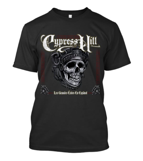 Cypress Hill Los Grandes Éxitos En Español Skull T-Shirt