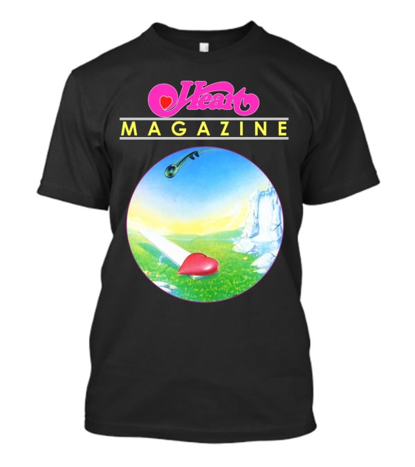 Heart Magazine 1977 Album Cover Art T-Shirt
