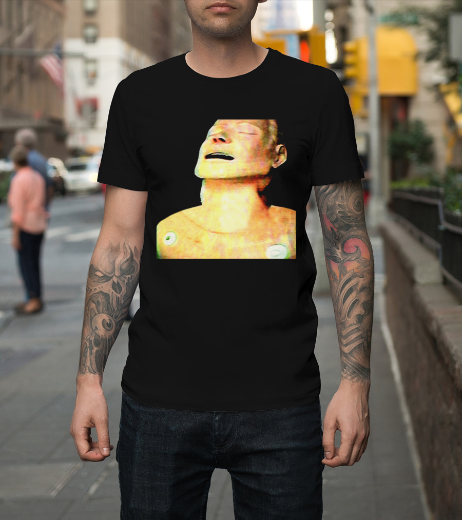 Cpr Training Manikin With Electrodes T-Shirt