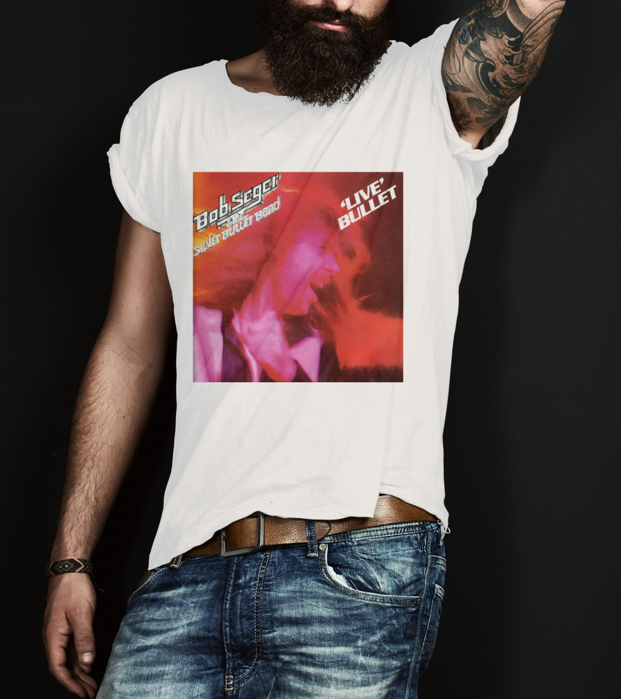 Bob Seger And The Silver Bullet Band 'Live' Bullet T-Shirt