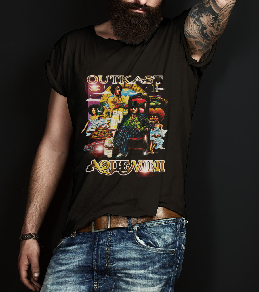Outkast Aquemini Album Cover Art T-Shirt