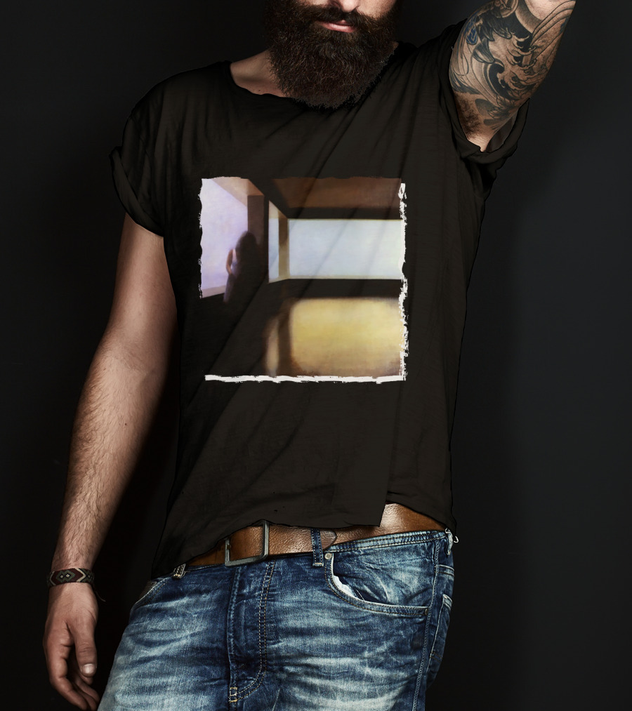 Mysterious Shadow By The Window T-Shirt