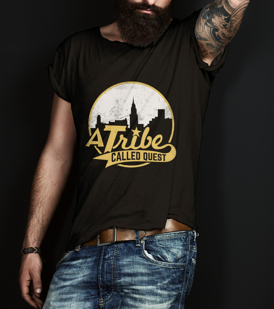 A Tribe Called Quest New York Skyline Silhouette T-Shirt