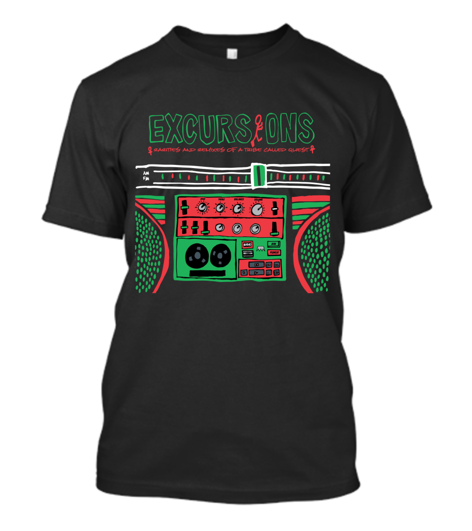 Excursions Rarities And Remixes Of A Tribe Called Quest T-Shirt
