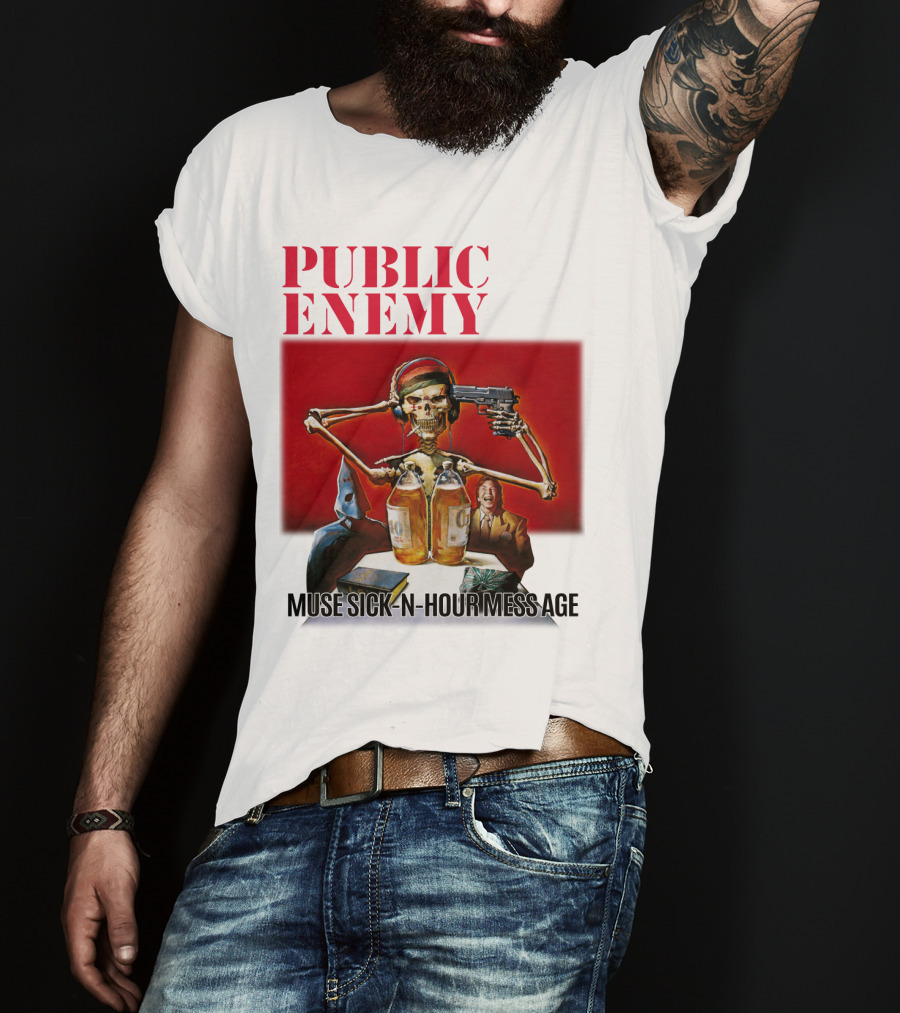 Public Enemy Muse Sick-N-Hour Mess Age T-Shirt