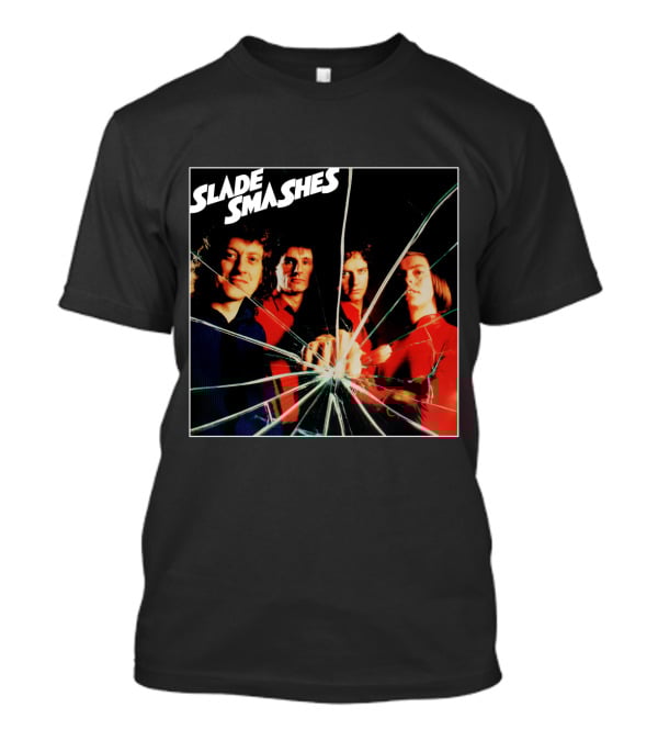 Slade Smashes Album Cover Shattered Glass Art T-Shirt