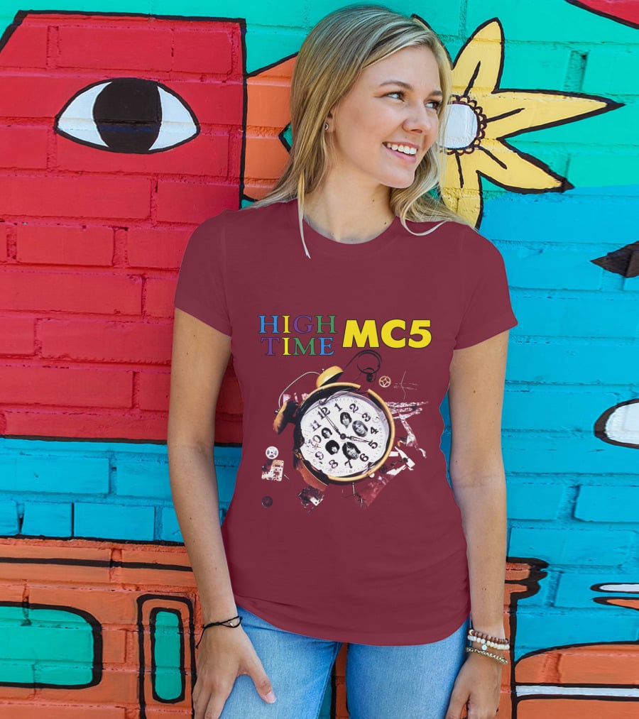 High Time Mc5 Clock T-Shirt