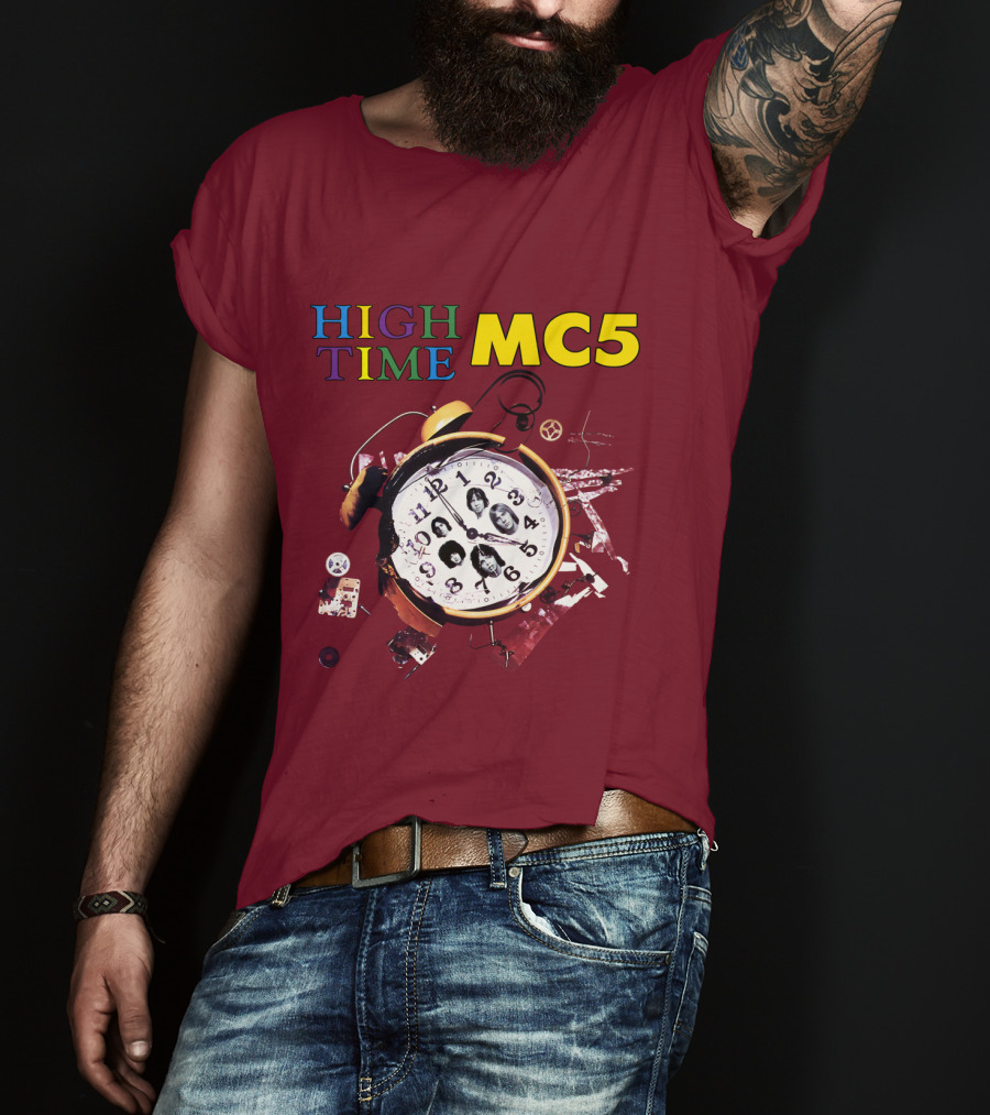 High Time Mc5 Clock T-Shirt