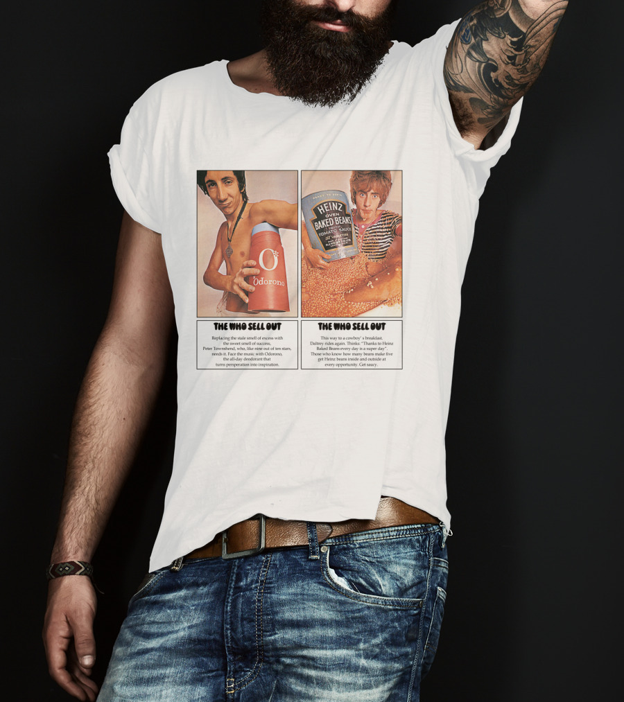 The Who Sell Out Odorono And Heinz Baked Beans T-Shirt