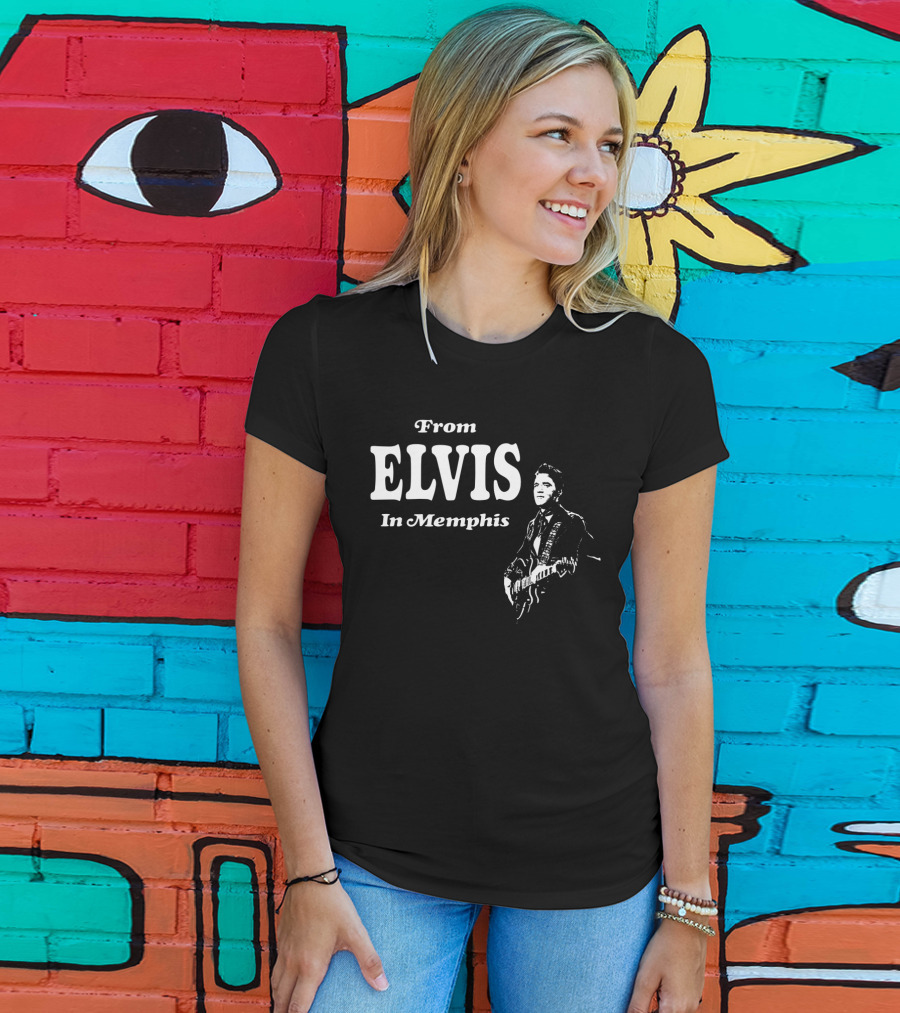 From Elvis In Memphis Elvis Presley Guitar T-Shirt