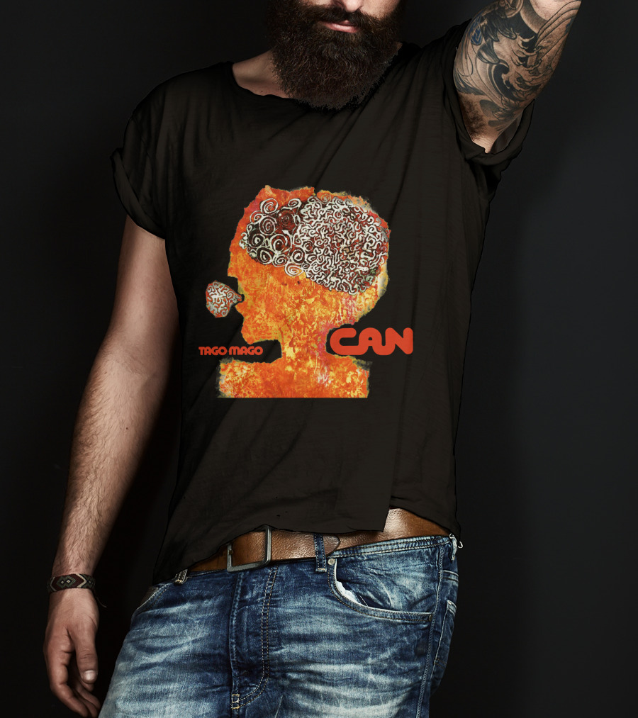 Tago Mago Can Psychedelic Head T-Shirt