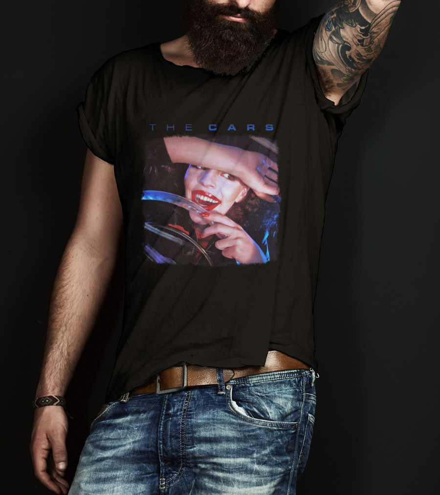 The Cars Vintage Album Cover Just What I Needed Iconic Art Retro Style T-Shirt
