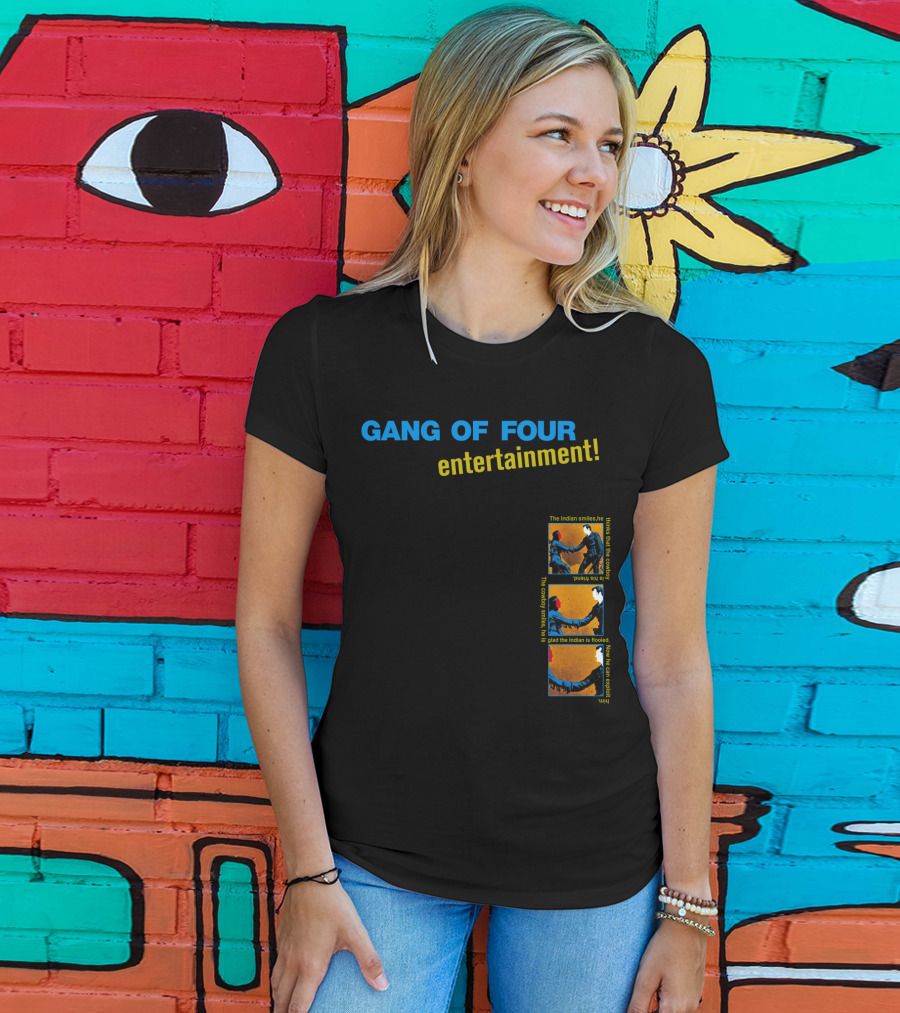 Gang Of Four Entertainment Indian Smiles Band Concept T-Shirt