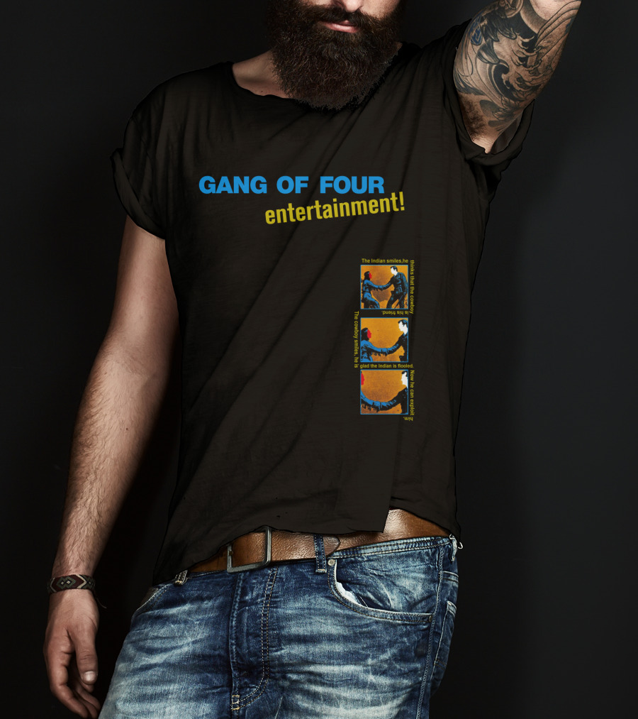 Gang Of Four Entertainment Indian Smiles Band Concept T-Shirt